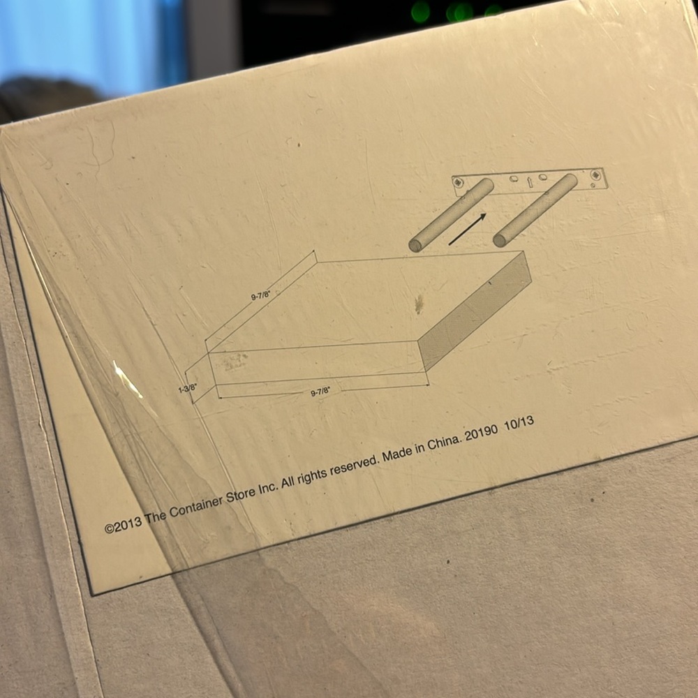Small Floating Shelf - The Container Store - Picture 4 of 4